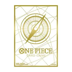 ONE PIECE Card Game Limited Card Sleeve Standard Gold - Image 1