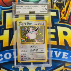 Pokemon Wigglytuff #040 Japanese Jungle Holo 1997 AGS 9.5 Graded Card - Image 1