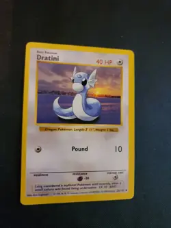 Dratini 26/102 Shadowless NM Base Set Pokemon Card TCG See Detailed Pics - Image 2