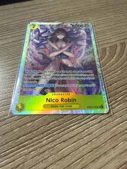 Nico Robin EB03-055 SR Super Rare Extra Booster Heroines Edition One Piece Card - Image 3