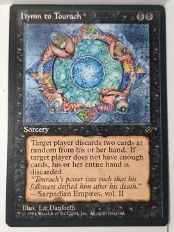 Hymn to Tourach (Danforth) - Fallen Empires - Magic the Gathering MTG Nice! - Image 1