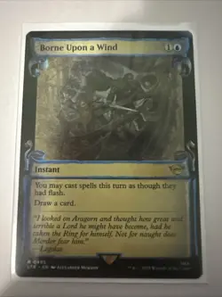 Borne Upon a Wind - Showcase (Scrolls) (0495) NM-Mint, English LTR Regular - Image 1