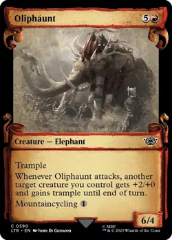Oliphaunt (Showcase Scrolls) [LTR - 590] - Image 1