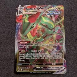 2021 Pokemon Rayquaza VMAX 111/203 Full Art Ultra Rare - Evolving Skies NM - Image 1