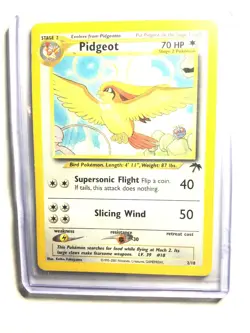 PIDGEOT - 2/18 - Southern Island Promo - Pokemon Card - EXC / NM - Image 1