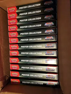 Pokemon Prismatic Evolutions Poster Collection Lot of 12 - NEW SEALED FAST SHIP - Image 2