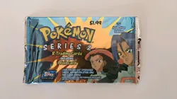 Sealed Topps Pokemon Series 2 TV Booster Pack - Image 1