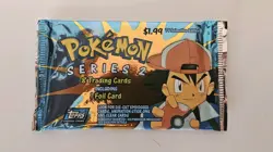 Sealed Topps Pokemon Series 2 TV Booster Pack - Image 1