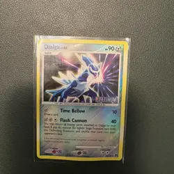 Pokemon 2008 Dialga 16/106 Platinum Stamped Reverse Holo Burger King Promo LP - Image 1
