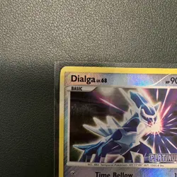 Pokemon 2008 Dialga 16/106 Platinum Stamped Reverse Holo Burger King Promo LP - Image 2