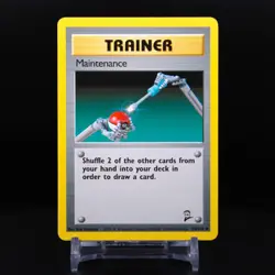 Maintenance 112/130 - Pokemon TCG Base Set 2 - NM Uncommon Trainer - Image 1