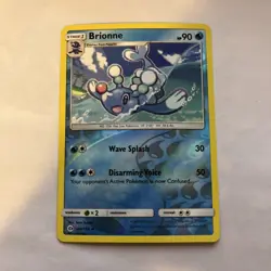 Brionne 40/149 Reverse Holo Sun Moon Pokemon Near Mint Condition - Image 1
