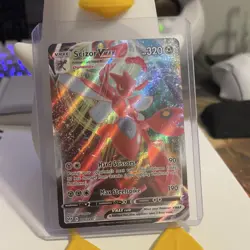 Pokemon Scizor VMAX 119/189 Swsh03 Darkness Ablaze Ultra Rare Holo VMAX 320 HP - Image 1