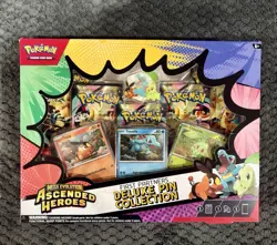 Pokemon TCG - Ascended Heroes First Partners Deluxe Pin Collection Promo - Image 1