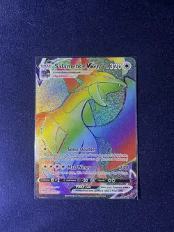 Pokemon Salamence VMAX (Secret) 194/189 Darkness Ablaze Holo - Image 1