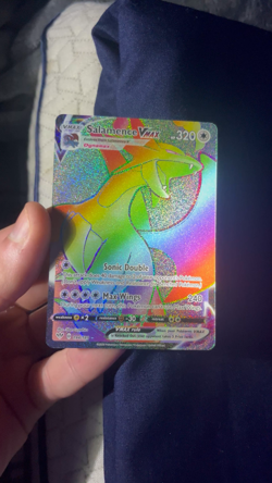Pokemon Salamence VMAX (Secret) 194/189 Darkness Ablaze Holo - Image 2