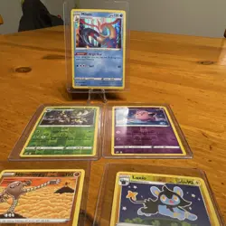 Nintendo Pokemon TCG 2020 Holo Card Lot - Milotic, Trevenant, Clefairy, Hitmonl… - Image 1