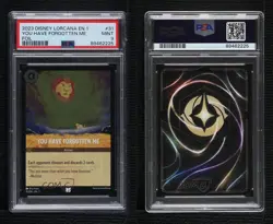 2023 Disney Lorcana - The First Chapter 1 Foil You Have Forgotten Me PSA 9 MINT - Image 3