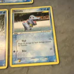Pokemon TCG Totodile Dragon Frontiers Lot - 5 Different Cards (2006) - Image 4