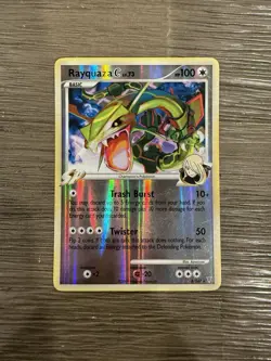 Pokemon Card TCG 2009 Rayquaza C 8/147 Supreme Victors Reverse Holo - Image 1