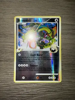 Pokemon Card TCG 2009 Rayquaza C 8/147 Supreme Victors Reverse Holo - Image 2
