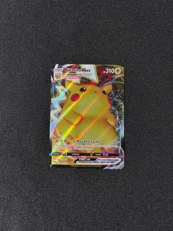 Pikachu Vmax 044/185 Vivid Voltage NM Full Art Ultra Rare Pokemon Card - Image 1