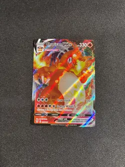 Pokemon TCG Charizard VMAX Darkness Ablaze Rare Holo Card 20/189 - Image 1
