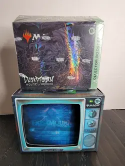 MTG Duskmourn Collector Booster Box + NIGHTMARE BUNDLE Sealed ENGLISH - Image 1