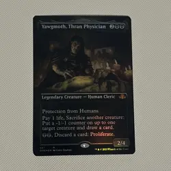 Yawgmoth, Thran Physician NM Foil Unplayed Borderless DMR MTG - Image 1