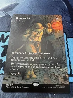 Donnie's Bo - Shadowspear (Borderless) Teenage Mutant Ninja Turtles Non Foil - Image 1