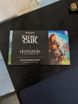 Secret Lair x Horizon Into The Forbidden West RAINBOW FOIL MTG - Sealed - Image 1