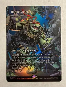 Ronin's Arsenal - Conqueror's Flail (Borderless) Teenage Mutant Ninja Turtles... - Image 1