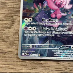 Pokemon TCG Tinkatuff Scarlet & Violet Paldea Evolved Holo Card 217/193 Full Art - Image 3