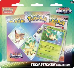Pokemon TCG Prismatic Evolutions Tech Sticker Collection Leafeon ⭐⭐NEW SEALED⭐⭐ - Image 1