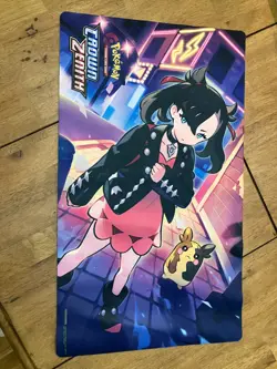 Pokemon Crown Zenith Premium Collection Morpeko + Marnie Playmat Brand New - Image 1