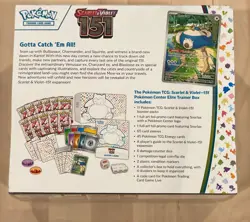 Pokemon SV 151 Snorlax Pokemon Center Elite Trainer Box (ETB) Sealed - Image 3
