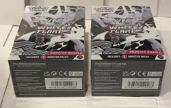 2x Pokemon Scarlet & Violet White Flare Booster Bundles Sealed 12 Packs - Image 5