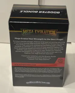 Pokemon Mega Evolution Booster Bundle Sealed 6 Booster Packs - Image 3