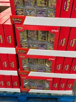 Pokemon TCG Scarlet & Violet - 151 Mini Tins 4-Pack Sams Club - Image 1