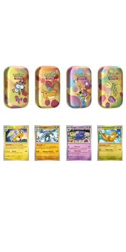 Pokemon TCG Scarlet & Violet - 151 Mini Tins 4-Pack Sams Club - Image 2