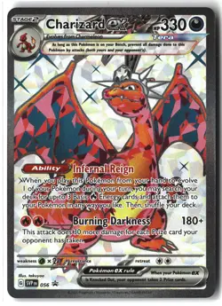 Charizard ex ⭐ 056 Holo Promo Scarlet & Violet 2023 Pokemon NM - Image 1