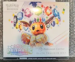 Prismatic Evolutions (Pokemon Center) ETB - Elite Trainer Box - Factory Sealed - Image 1