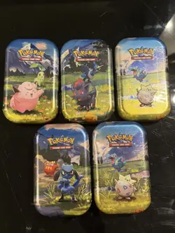 Pokemon Ascended Heroes Mini Tins Assorted Set of 5 - New & Sealed #4 - Image 1