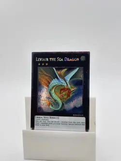 Yu-Gi-Oh! Leviair The Sea Dragon RA04-EN155 Platinum Secret Rare 1st Edition - Image 1