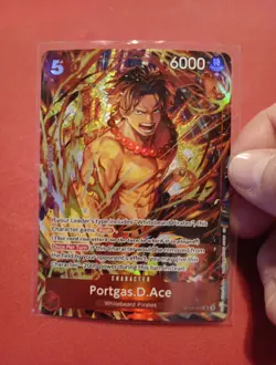 Bandai One Piece Card Game Portgas D. Ace ST15-005 Promo - Image 1