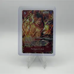 Portgas.D.Ace One Piece ST15-005: Character Card 6000 Power Bandai - Image 1