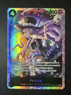 One Piece Heroines Edition English Perona EB03-045 SR NM - Image 1
