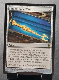MTG 29/90 SPHINX-BONE WAND Artifact Izzet vs Golgari card⚔NM/MT - Image 1