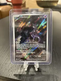 Mewtwo SVP 052 Pokemon Promo 151 Full Art Holo Ultra Premium Card - Image 1