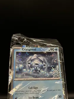 Sealed Holiday Stamp Cryogonal 047/191 - Pokemon Surging Sparks Card - NM - Image 2